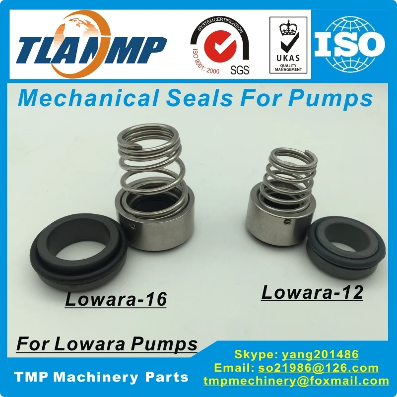 LWL-12 ( Rote-n-5-12 ), LWL-16 ( Rote-n-5-16 ), LWL-22 ( Rote-n-5-22 ) Mechanical Seals for LO-WA-RA SHS Pumps