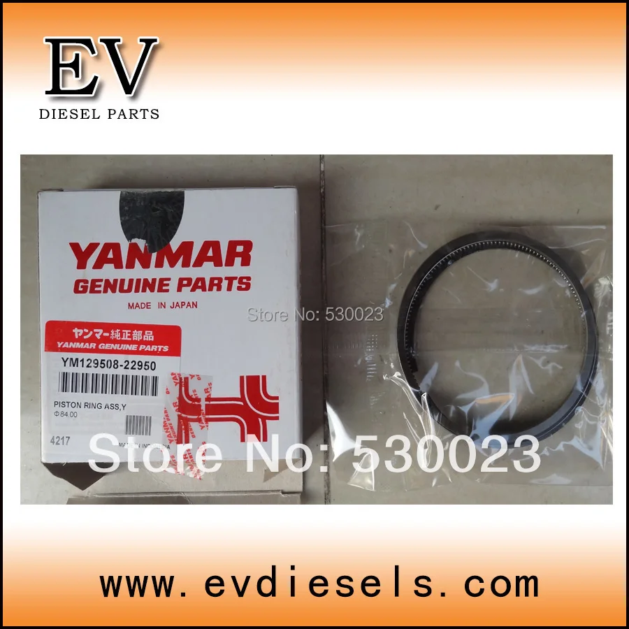 

For Yanmar engine 4TNV84 piston ring 129004-22500 129508-22950