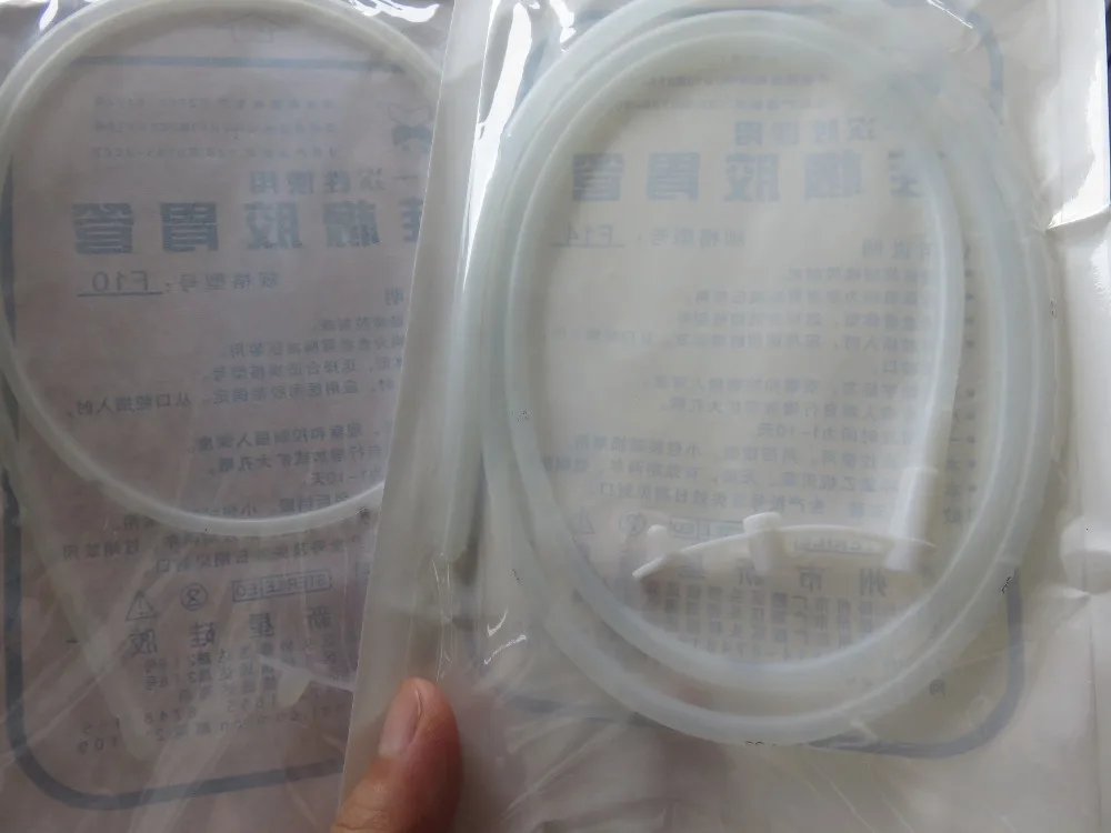 5pcs 12# 14# 16# 18# 20# 1meter plastic disposable health Silicone rubber sulica silicone tube stomach silicon feeding tube