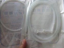 1pcs 10# 0.5meter plastic disposable health Silicone rubber sulica silicone tube for child stomach silicon feeding tube