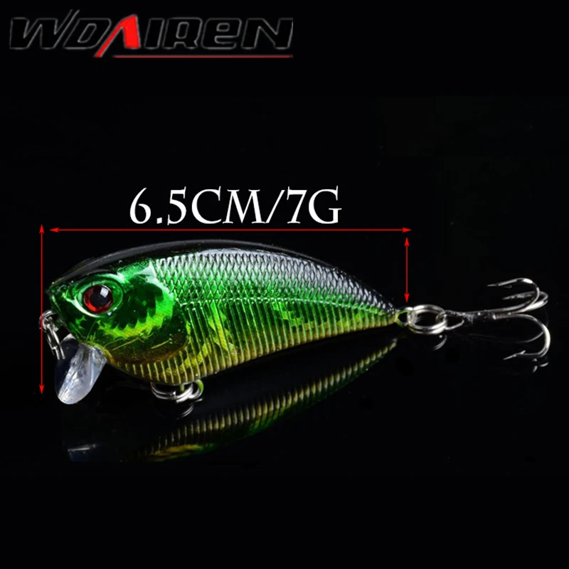 1Pcs Top water Fishing Lure 6.5g/55mm Lipless Crankbaits Hard Artificial VIB Vibration Bait Variable Depth Fishing Tackle WD-277