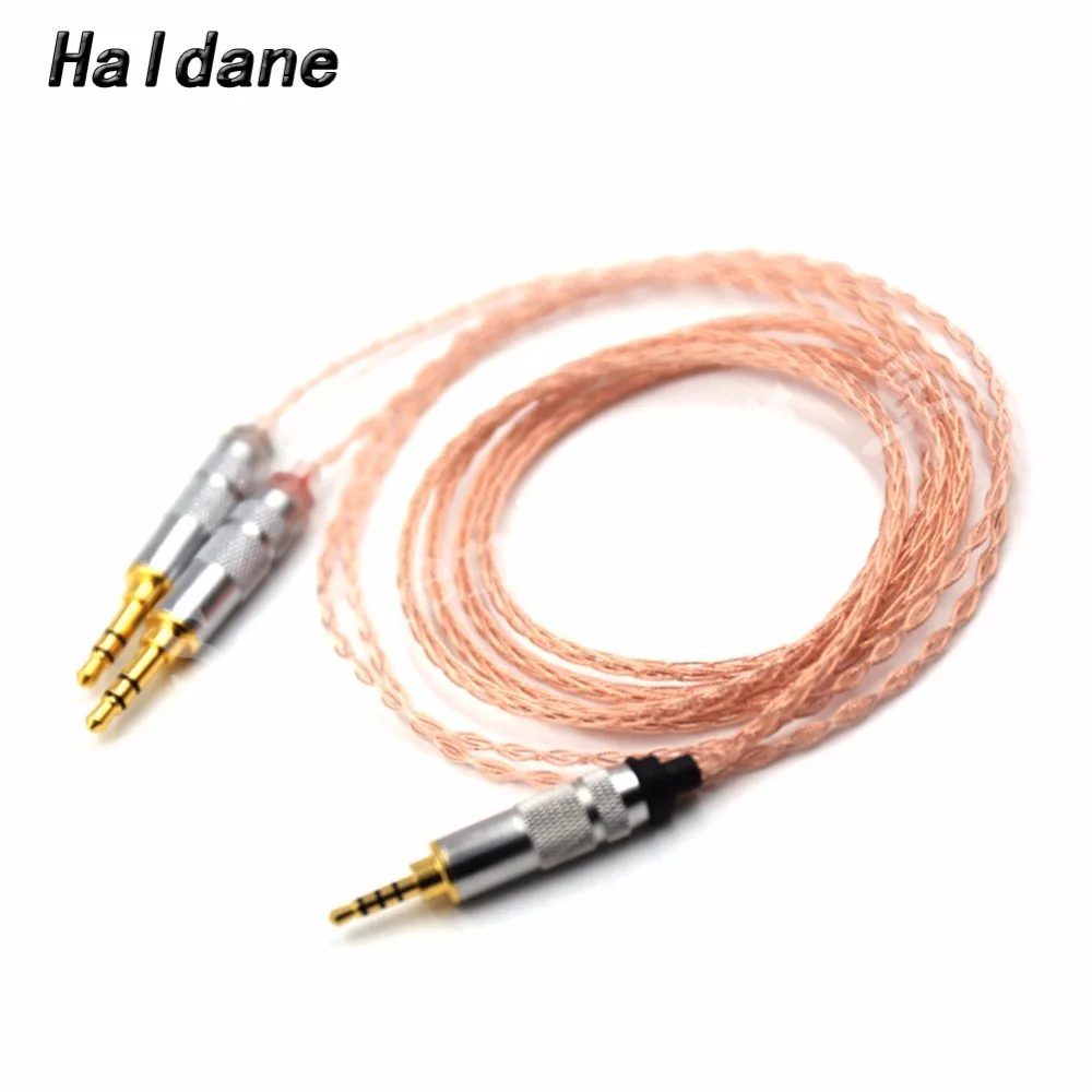 

Free Shipping Haldane 2.5mm TRRS Balanced 8 core Litz braid Headphone Upgrade Cable for MDR-Z7 Z7M2 MDR-Z1R D600 D7100