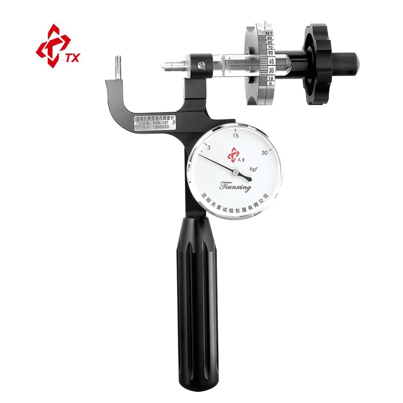 

Brand TX PHR-1ST Portable Superficial Rockwell Hardness Tester Meter Durometer Special for Pipes tubes brass copper aluminum