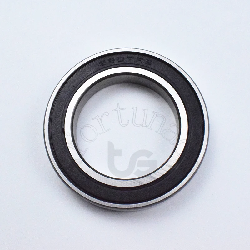 Bearing 1pcs 6907RS 35*55*10(mm) free shipping chrome steel Rubber Sealed High speed Mechanical equipment parts