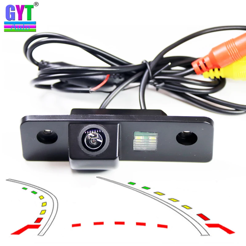 

Dynamic Trajectory Car Rear view Parking camera for Skoda Octavia MK1 MK2 Reversing Reverse Camera CCD HD Parking