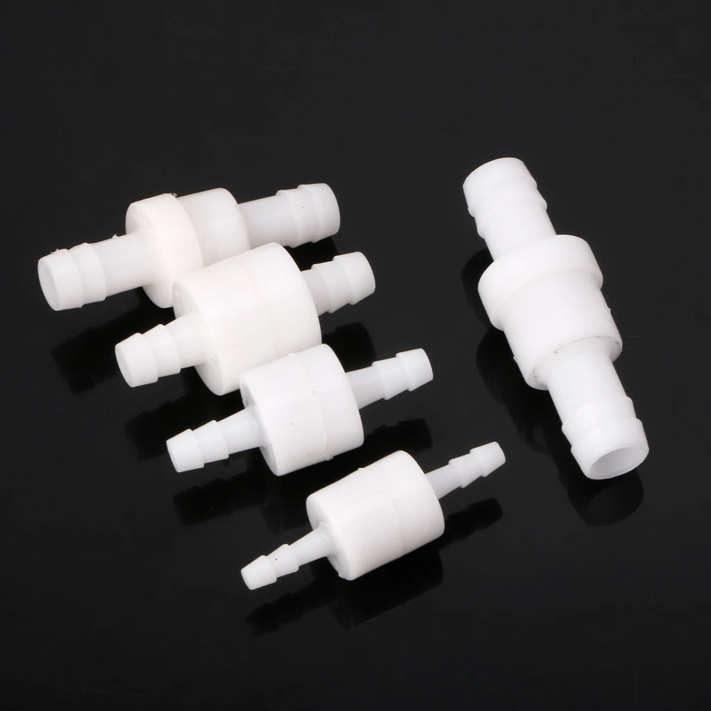 New Arrive Plastic One-Way Non-Return Water Inline Fluids Check Valves for Fuel Gas Liquid