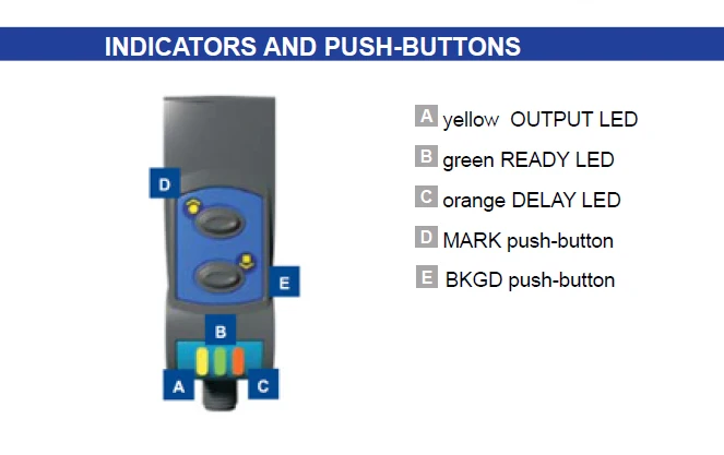 Original Italy DATALOGIC  TL50-W-815 Color sensor,Contrast  sensor ,Photoelectric sensor