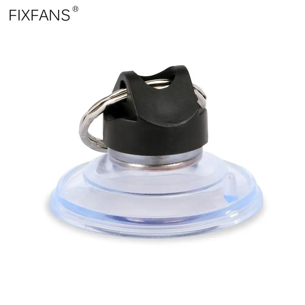 FIXFANS 40mm Heavy Duty Strong Suction Cup with Metal Key Ring for iPhone iPad Laptop LCD Screen Removal Opening Repair Tool