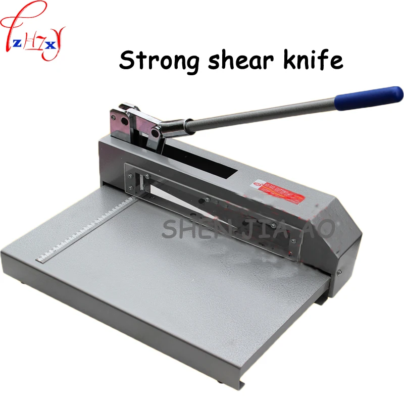 Trimmer XD-322 Powerful Shear Paper Knife Cutter PCB Board Steel Aluminium Copper Plate Circuit Board Cutting Machine Guillotine