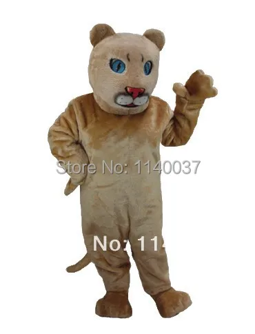 

mascot Leopard Panther Cat Cougar cub Mascot Costume Adult Size Cartoon Character carnival costume fancy Costume