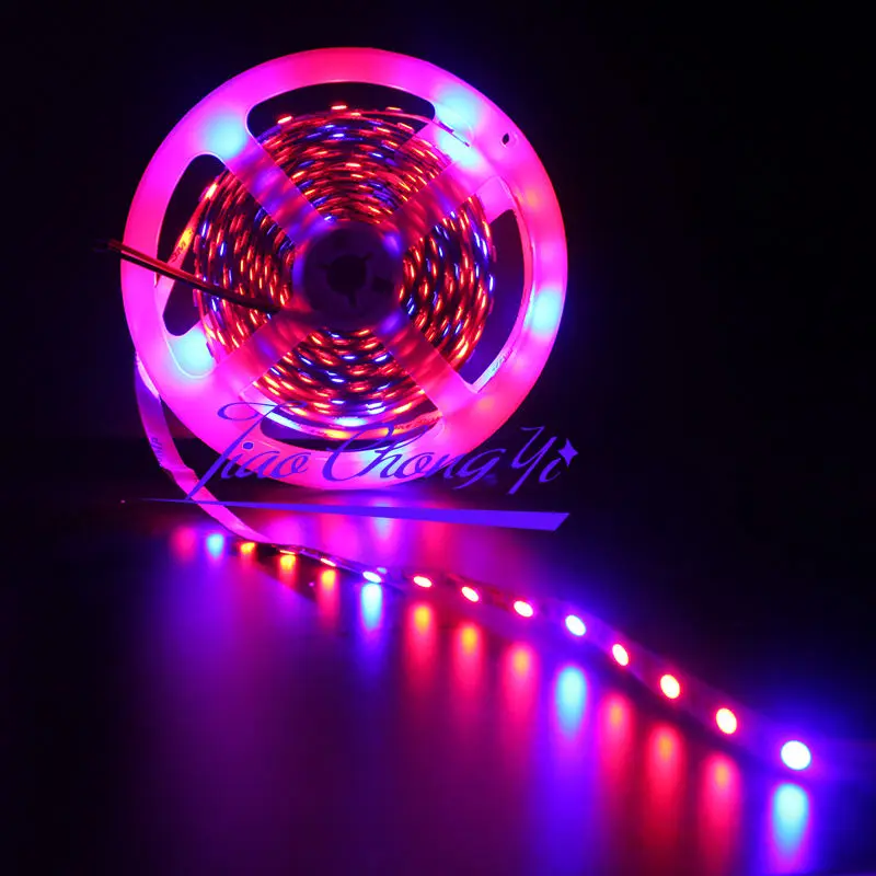 

5M 5050 Red:4led +Blue:1led LED Light Strip For Indoor Plants Flower Plant IP20