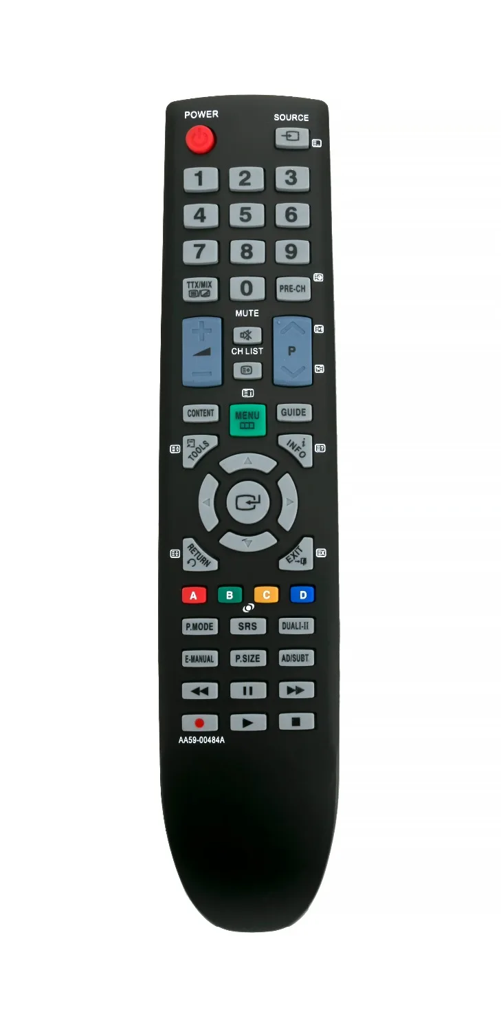 New TV remote control AA59-00484A fits for Samsung TV PS43D450 PS51D450 LE19D450 LE32D450