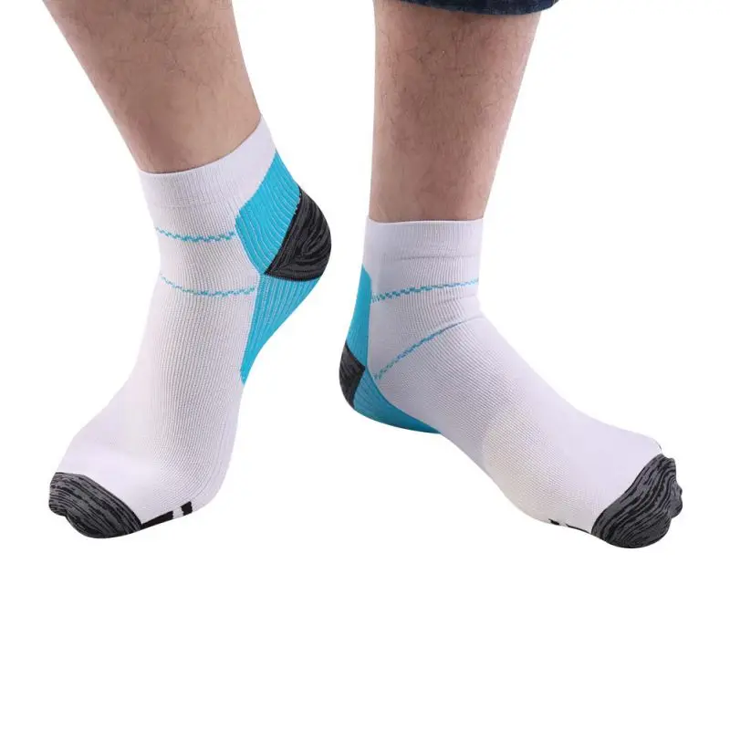 Breathable Sport Socks Wear Compression Plantar Fasciitis Heel Arch Pain Relieving Socks