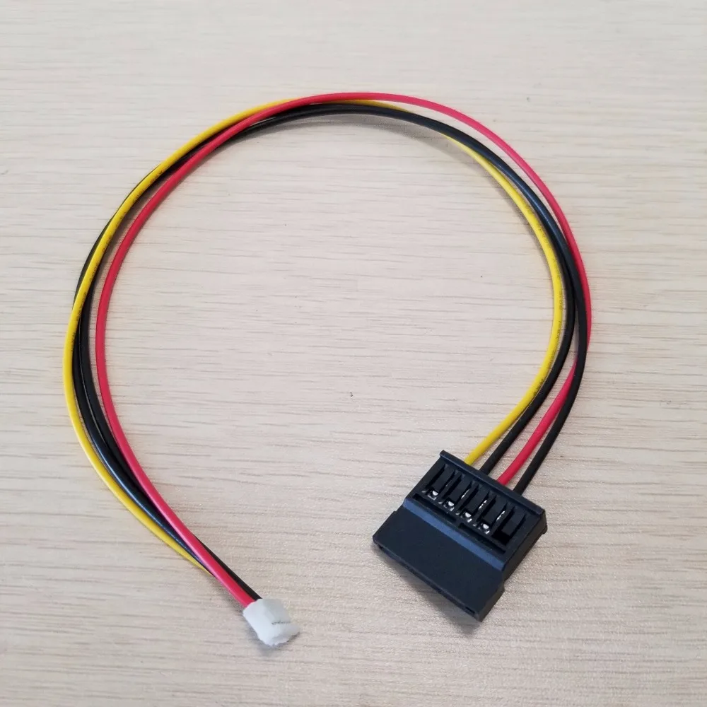 Cavo alimentazione interna da SATA 15 pin maschio a 2x SATA 15 pin