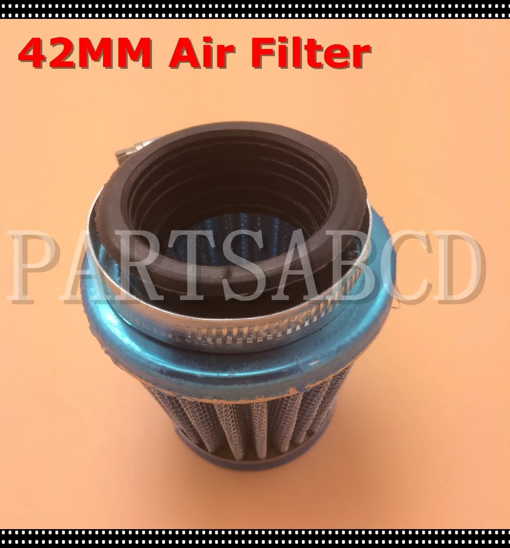 

42mm Chrome Pod Air Filter For Suzuki GS750 GS1000, for Kawasaki GPZ KZ900 KZ1000