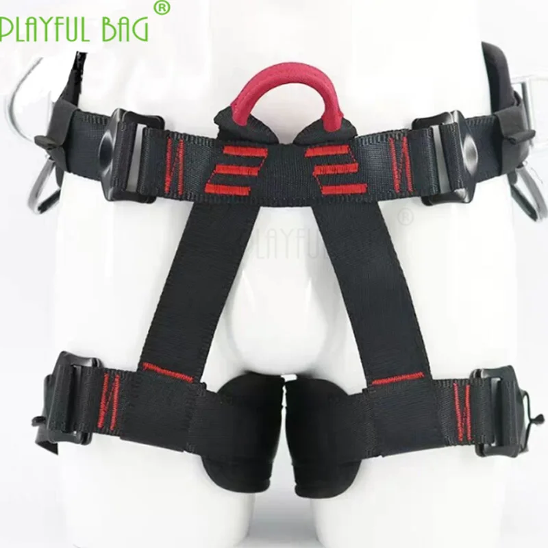 Outdoor sitting half-body seat belt mountain climbing rock climbing speed descent altitude work outward bound training  ZL18