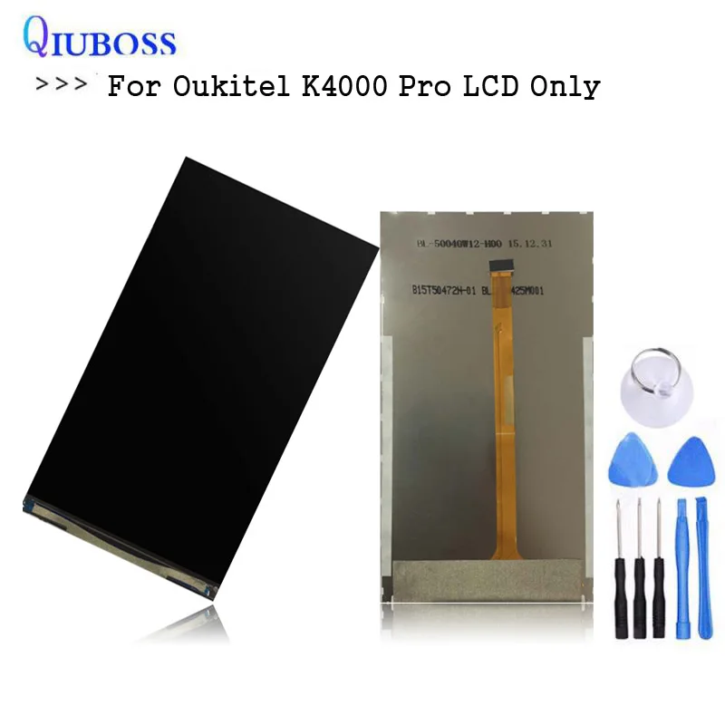 For Oukitel K4000 Pro LCD Screen Display 100% Tested Top Quality Replacement For K4000 Pro LCD Display with free tools