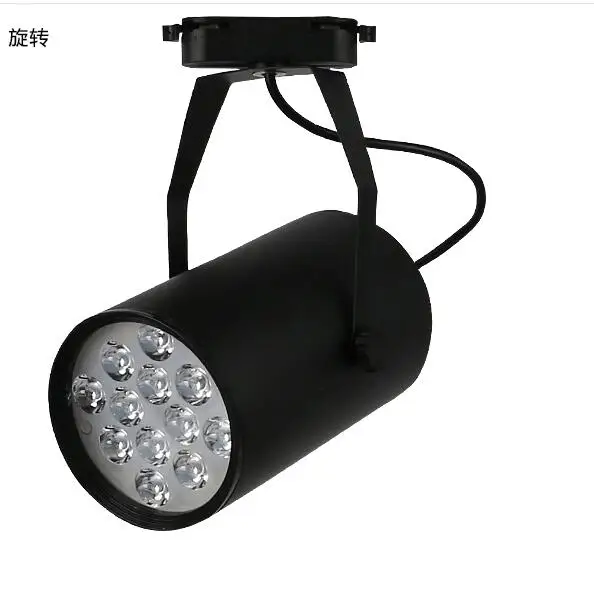 

Free Shipping!12W LED track light / light rail / clothing Spotlight / Track Light / High CRI / bright 1200LM Highlight 240-260MA