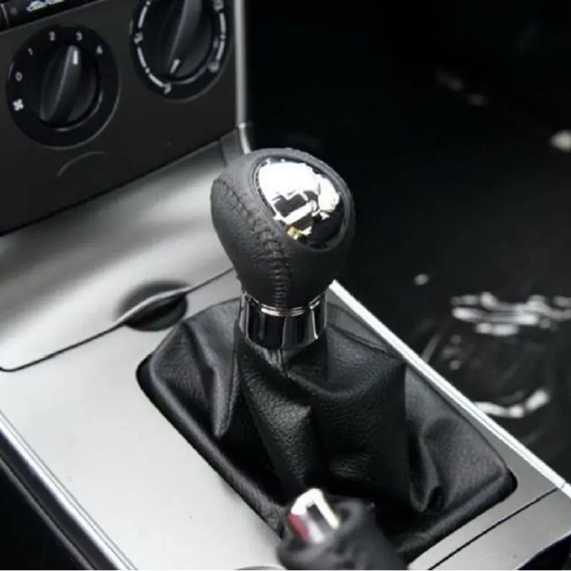 

5/ 6 Speed Car Shift Gear Knob PU Leather Boot Gaitor For MAZDA 6 2002 2003 2004 2005 2006 2007 Car Styling Accessories