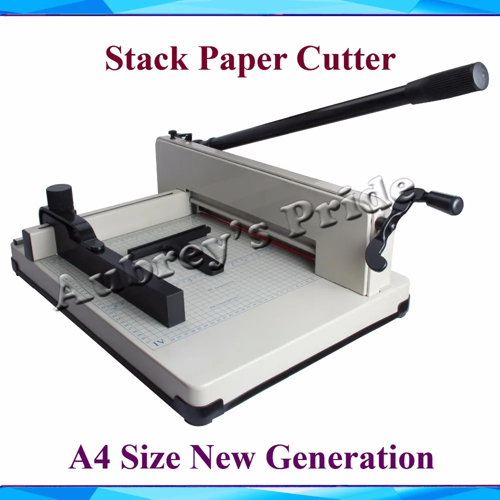 Free CP some YG858 Heavy Duty 16KG All Metal Steel Ream Guillotine 12Inch A4 SIze Stack Paper Cutter