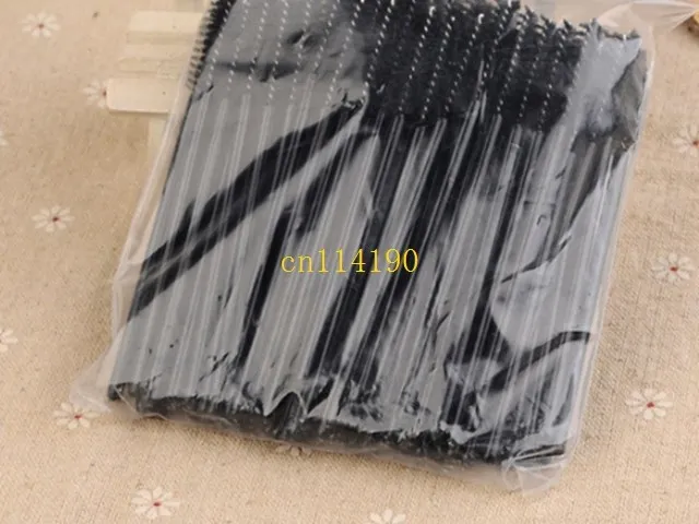 2500pcs/lot Free Shipping Makeup Brush Eyelash One-off Eyelash Brush Mascara Wands Applicator Disposable Eye Lash