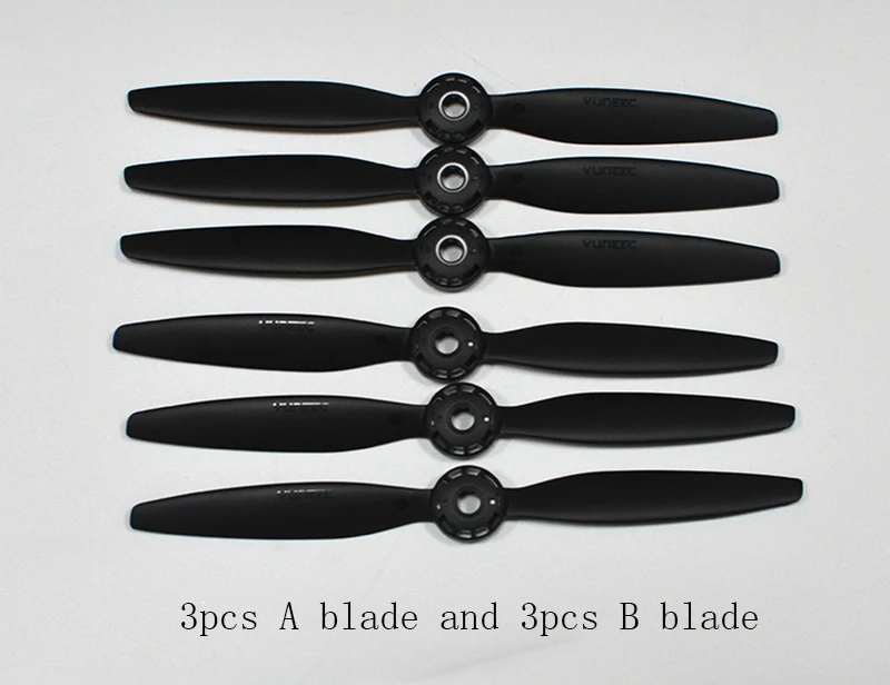 YUNEEC typhoon H480 RC Quadcopter spare part CW CCW blade propeller (3A and 3B blade) 6pcs/set