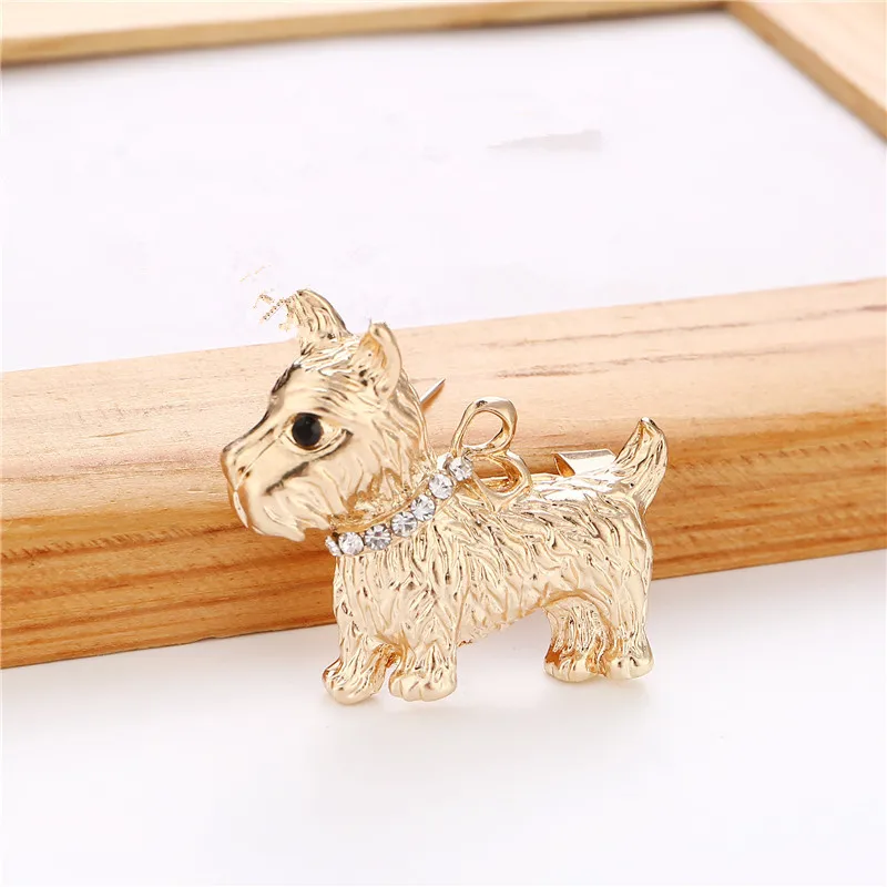 أحمد-بروش جرو ذهبي اللون ، مجوهرات الأزياء ، سحر ، للجنسين ، تصميم جديد ، لطيف ، حيوان ، سترة ، إكسسوارات ، الحلي
