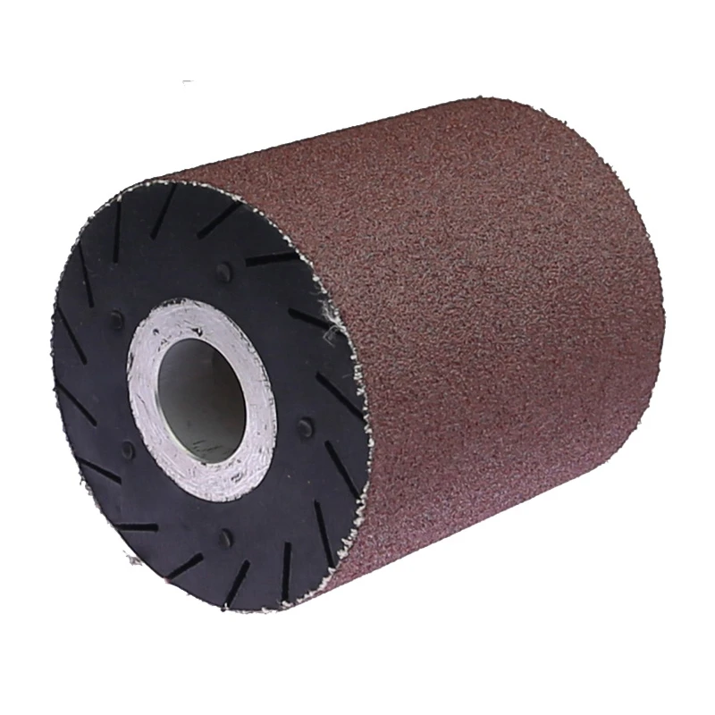 90*100*25/30/32mm Expander Rad Gummi Polieren Rad funktioniert mit Schleifbändern – Detail 1