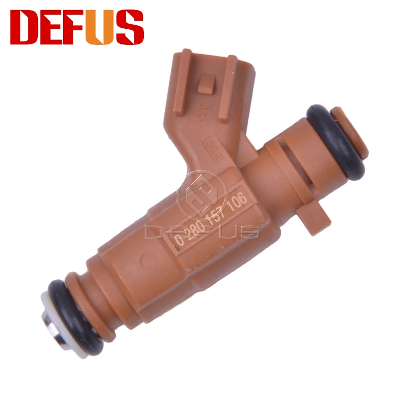 DEFUS 8pcs 0280157106 500cc/min Bico Fuel Injector Nozzle For Cadillac Saab 2.8L 12625902 0 280 157 106 High Performance Values