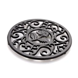 Best selling small cast iron teapot pad, cast iron Teapot base