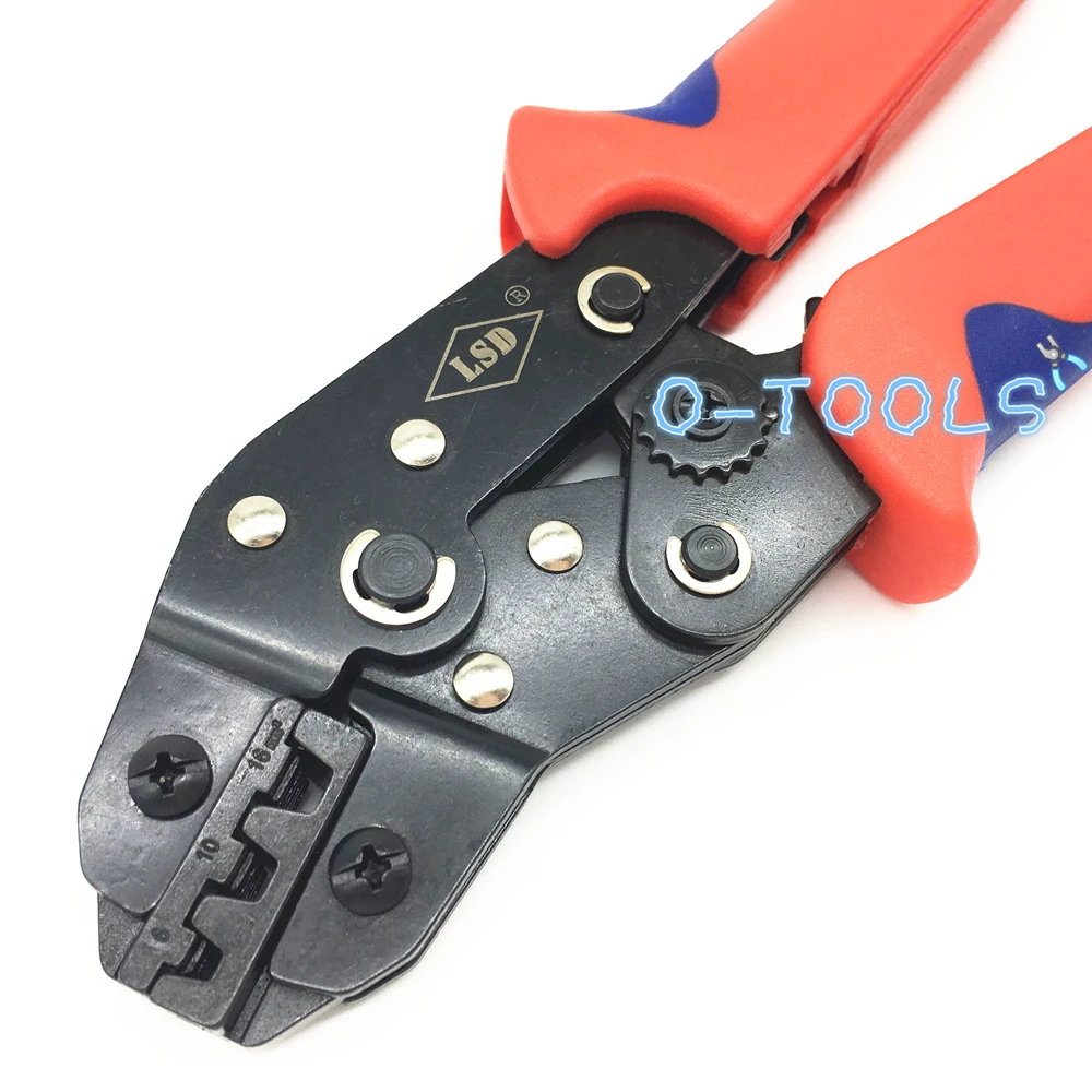 Bootlace ferrules crimper 6-16mm2 wire-end sleeves crimping tool for cable terminals DN-16WF