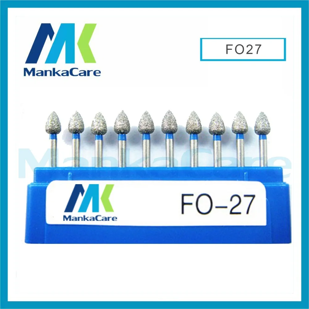 

FO - Dental Lab Assorted Diamond Burs Millers Tooth Drill Jewelers/High abrasive/High speed handpiece dental bur emery bur