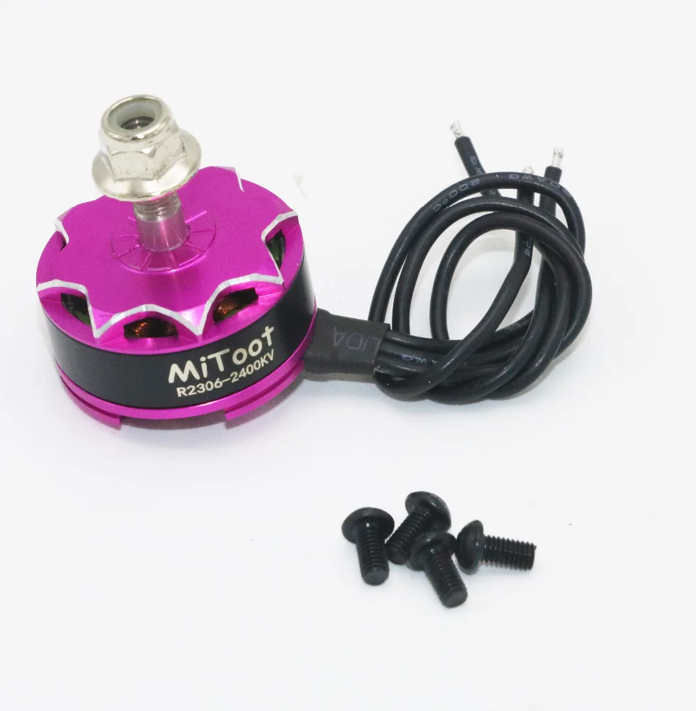 Mitoot-Moteur sans balais pour importateur de course RC, quadrirotor R2306, 2400KV, 3-4S, 12N14P FPV