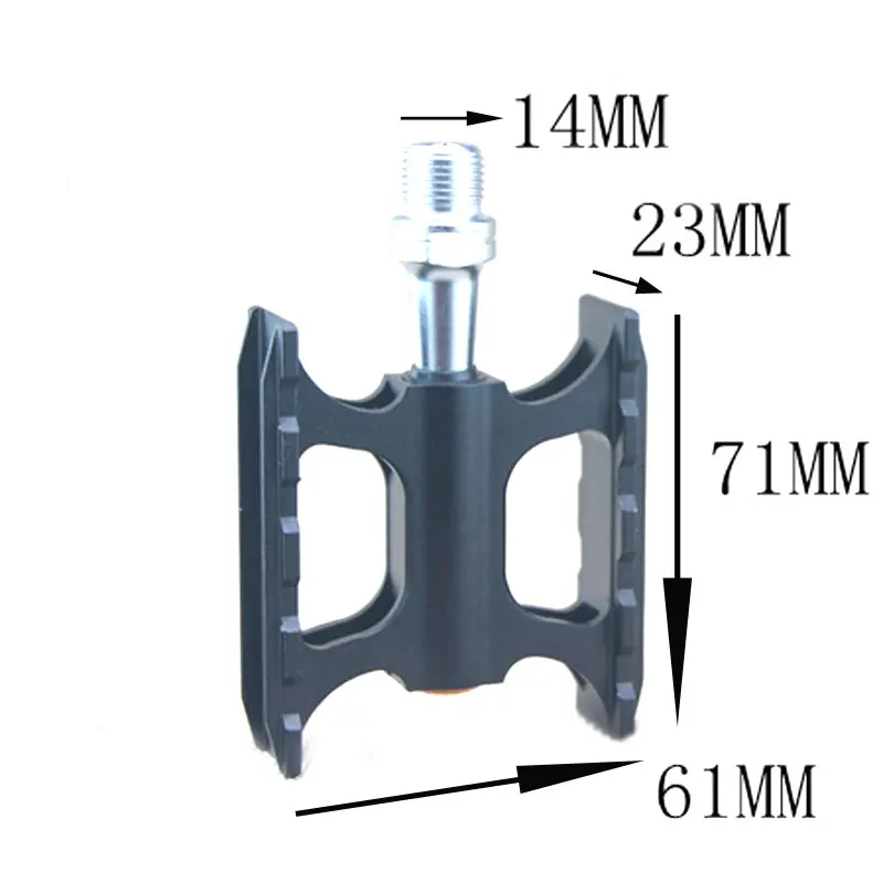 Mountain Bike Lightweight Perlin Pedal 7 Colours High Quality Hollow Out Aluminum Alloy Ultralight Pedals BZJ006