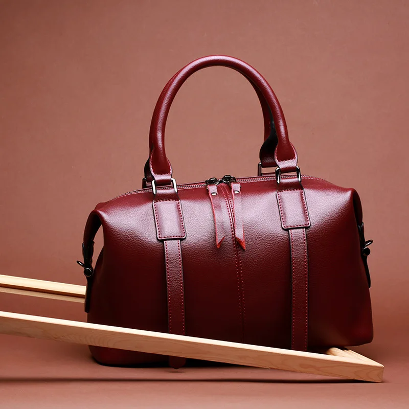 

Real Cow Leather Ladies Women Genuine Leather Handbag Shoulder Bag High Quality Designer Luxury Brand Crossbody Bag