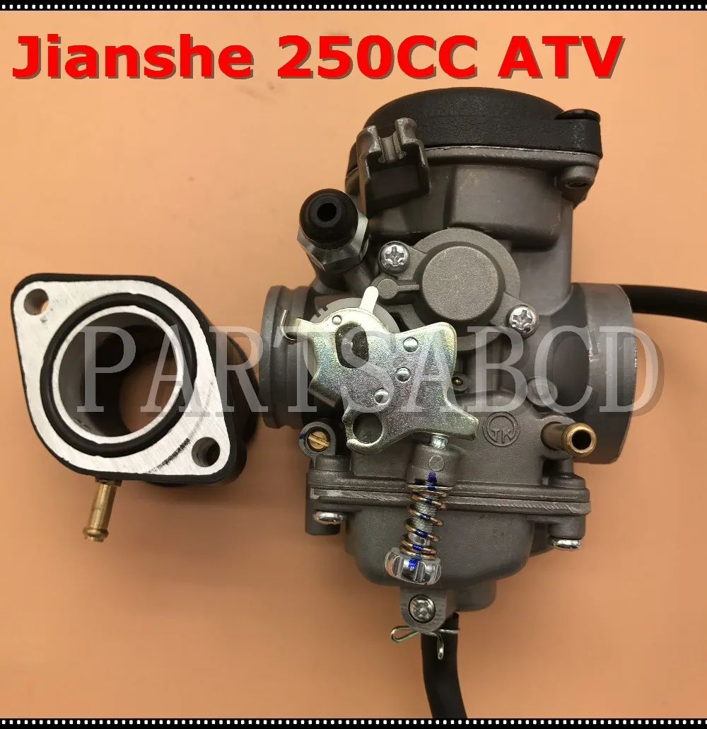 Gaźnik 30mm TK JIANSHE LONCIN BASHAN 250cc ATV QUAD ATV250 JS250 gaźnik z kolektorem dolotowym