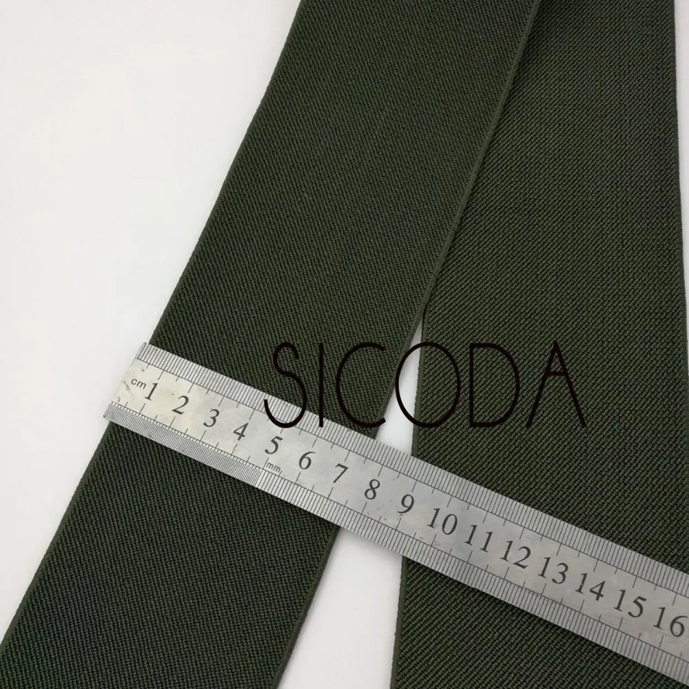SICODA 7.5cm wide DIY sewing elastic tapes elastic belt material dress waist elastic rubber band elastic accessories 1meter