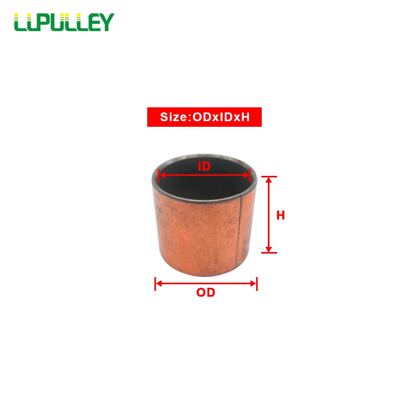 LUPULLEY SF1 SF-1 27*24*15mm SF1-2415/2020/2225 Composite Oilless Bushing Copper Sleeve Self-lubricating Bearing OD*ID*H 2pcs