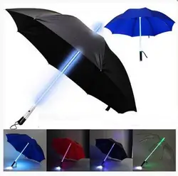 10pcs/lot Cool Blade Runner Light Saber LED Flash Light Umbrella rose umbrella bottle umbrella Flashlight Night Walkers SN1006