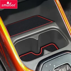 smabee Gate Slot Cup Pad For SUZUKI IGNIS Interior Accessories Door Pad Dust mats Water Coaster Non-Slip RED/WHITE/BLACK