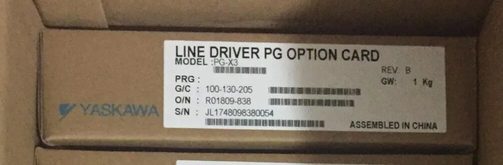 operator Inverter PG card PG-B3  new PG-E3 PG-X3 JVOP-180   original PG-F3 authentic PG-X2 dirver ooption card line  PG-RT3