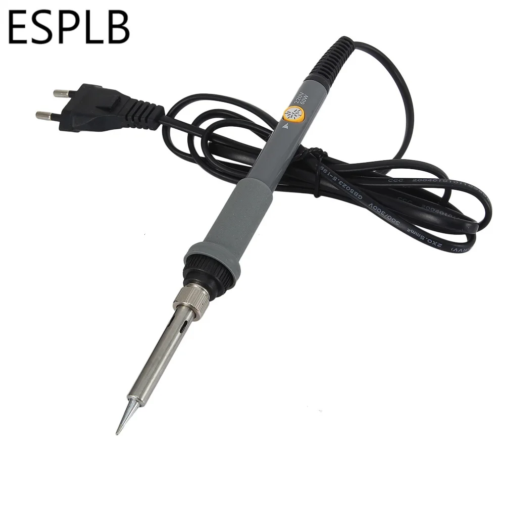 60W Blue/Grey/Orange Soldering Iron Adjustable Tempertature Electric Solder Iron Welding Solder Heat Pencil Welding Repair Tools