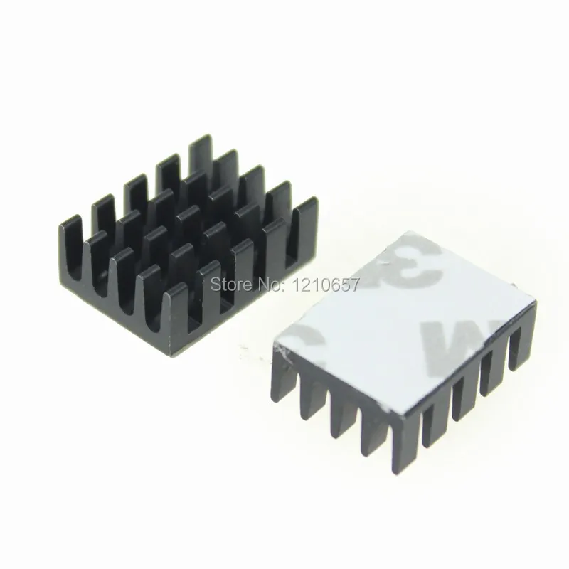 100pieces lot Aluminum Heat Sink For Chip Router CPU 19*14*7mm