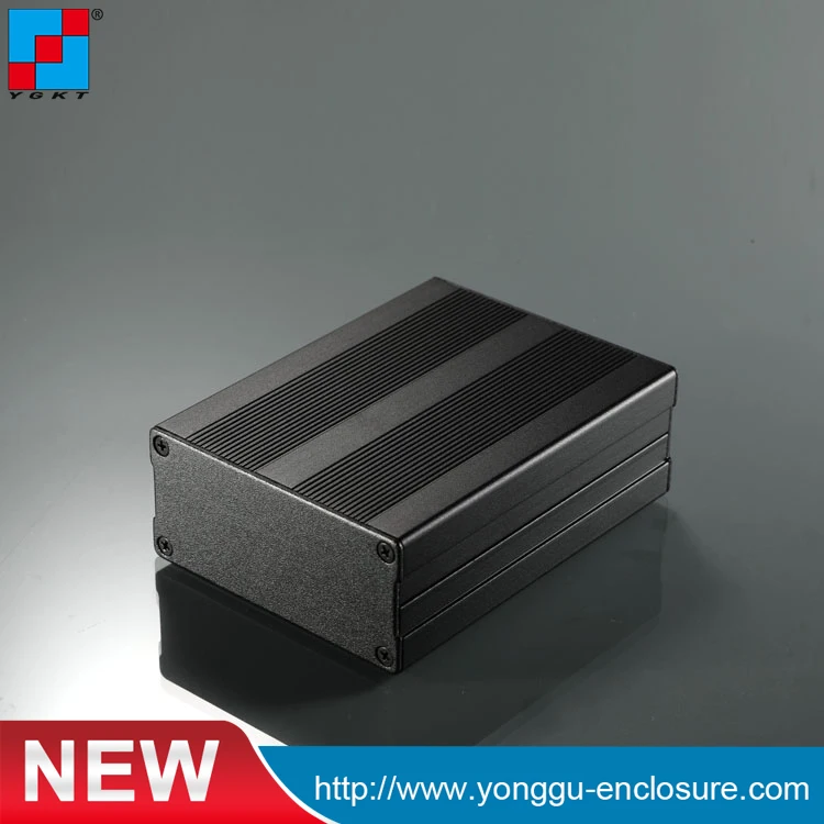 

YGS-003 76*35*100mm (WxHxL) with L panel Custom Aluminum Extruded Housing for Instrument equipment PCB