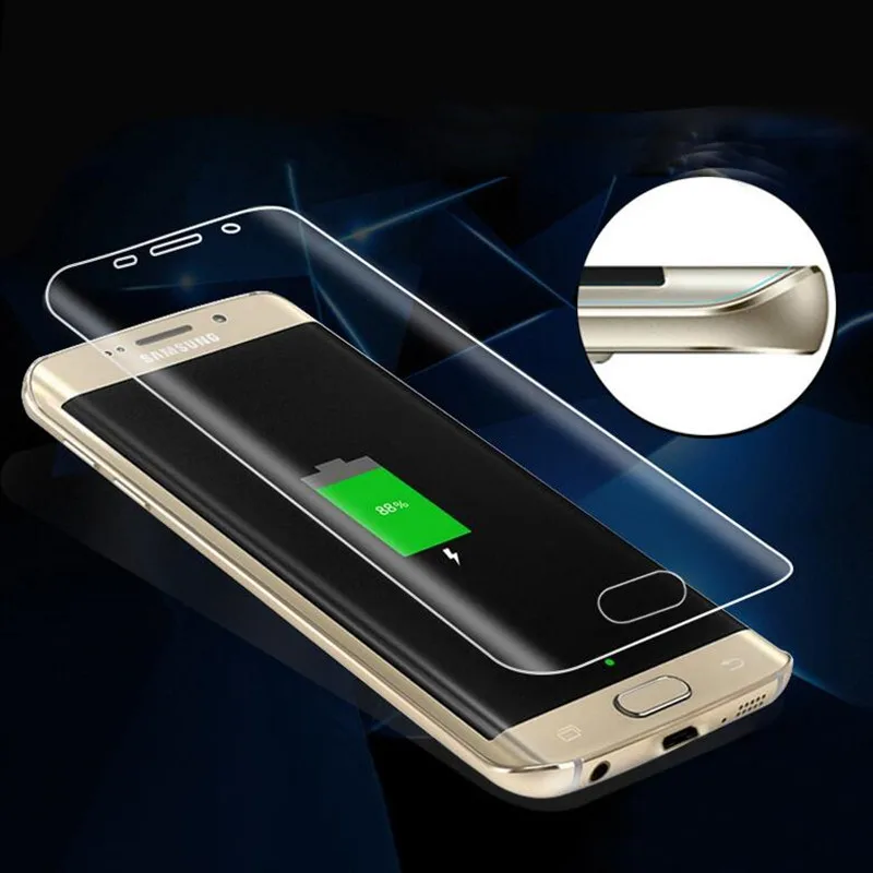 3D Full Coverage Curved Screen Protector For Samsung Galaxy S7 Edge S6edge S6 edge plus S8 S9 Plus Note 8 9 Soft PET (Not Glass)