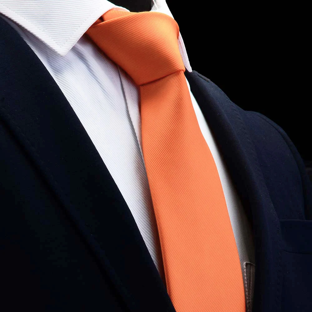 GUSLESON Kwaliteit Jacquard Geweven Zijde Effen Stropdas voor Mannen 8 cm Klassieke Effen Stropdas Rood Marine Goud Geel Stropdassen voor Bruiloft Zakelijk