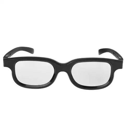 3d 안경 원형 편광 된 수동 3d 스테레오 안경 3d tv 용 real d imax cinemas