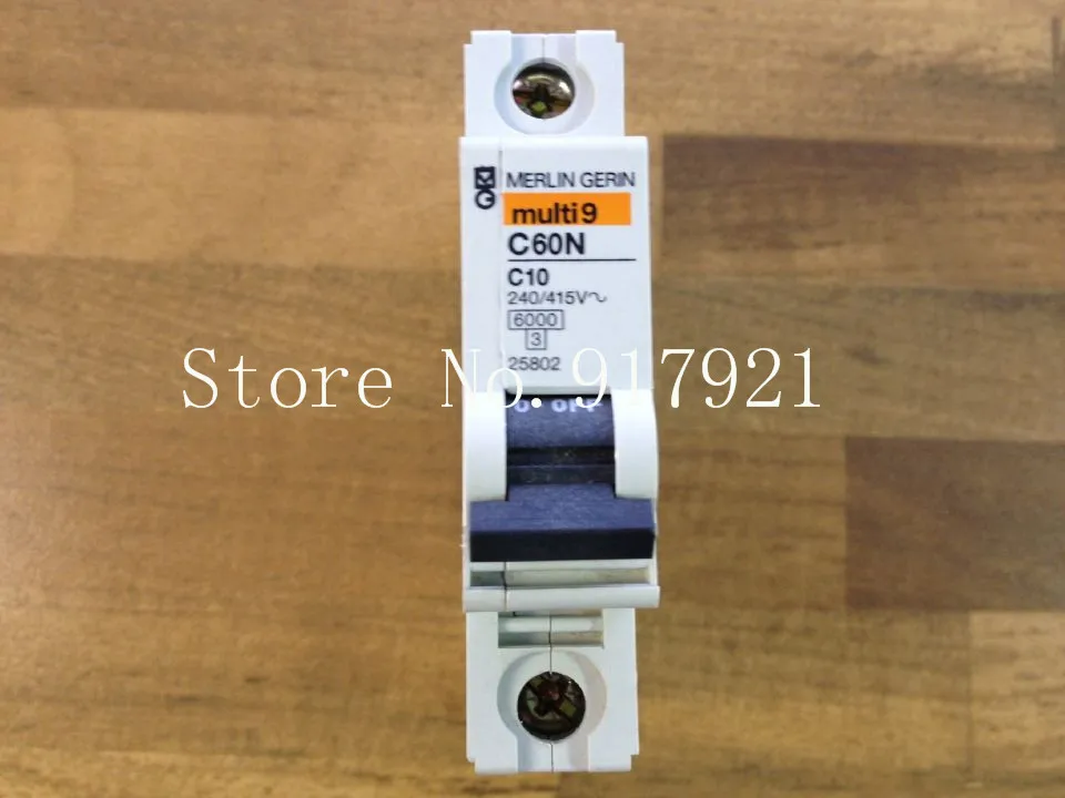 [ZOB] The original   C60N C10 240/415V 1P10A 25802 circuit breaker  --10PCS/LOT