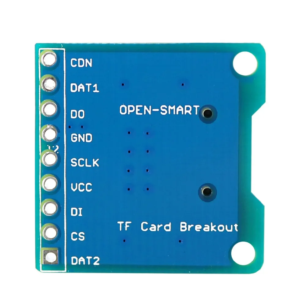 OPEN-SMART Micro SD / TF Card Breakout to DIP Board Module DIY Micro SD / TF Card Adapter Breakout Board Module for Arduino