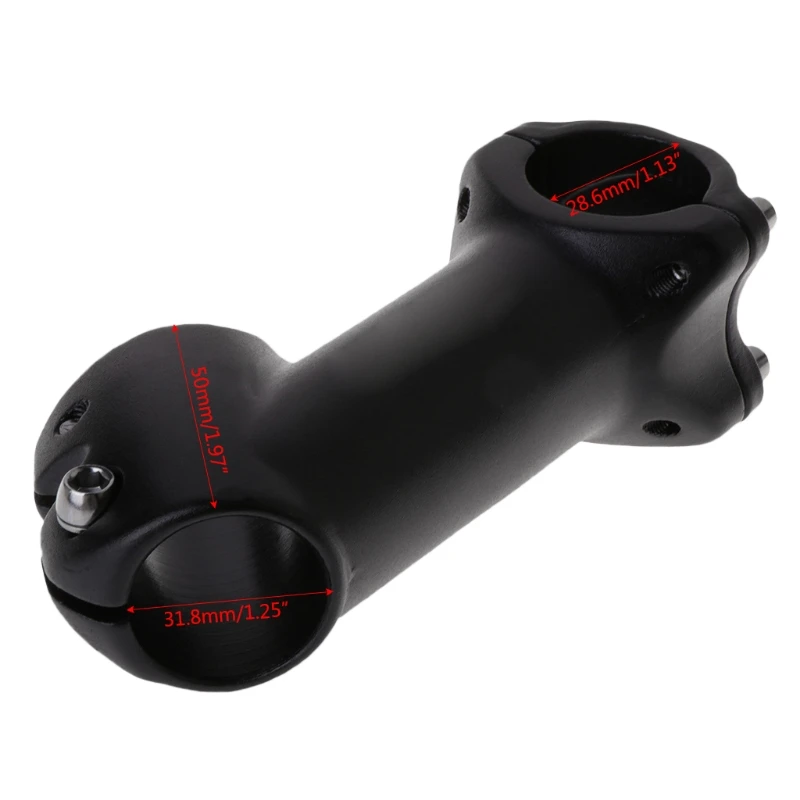 Bicycle Stem Road Mountain Bike Stem Aluminum alloy Bicycle Riser 45 Degree 31.8 mm x 90mm